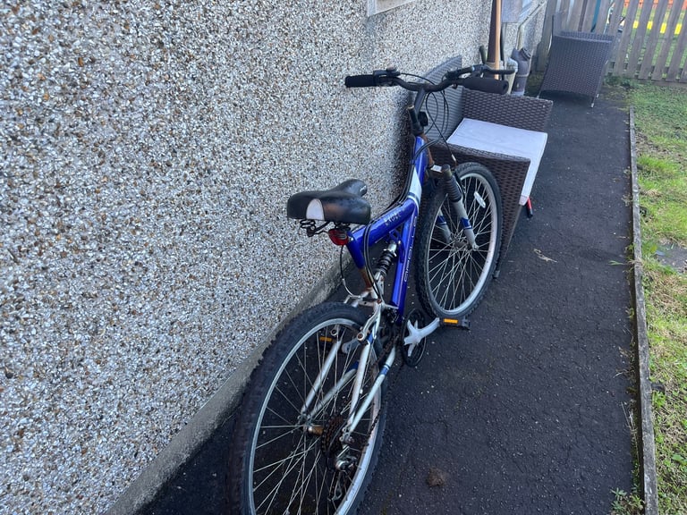 apollo excel 18”full suspension 18speed bike