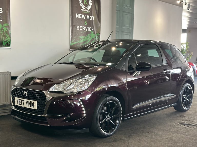 2017 DS Automobiles DS 3 1.2 PureTech Elegance 2dr CONVERTIBLE Petrol Manual