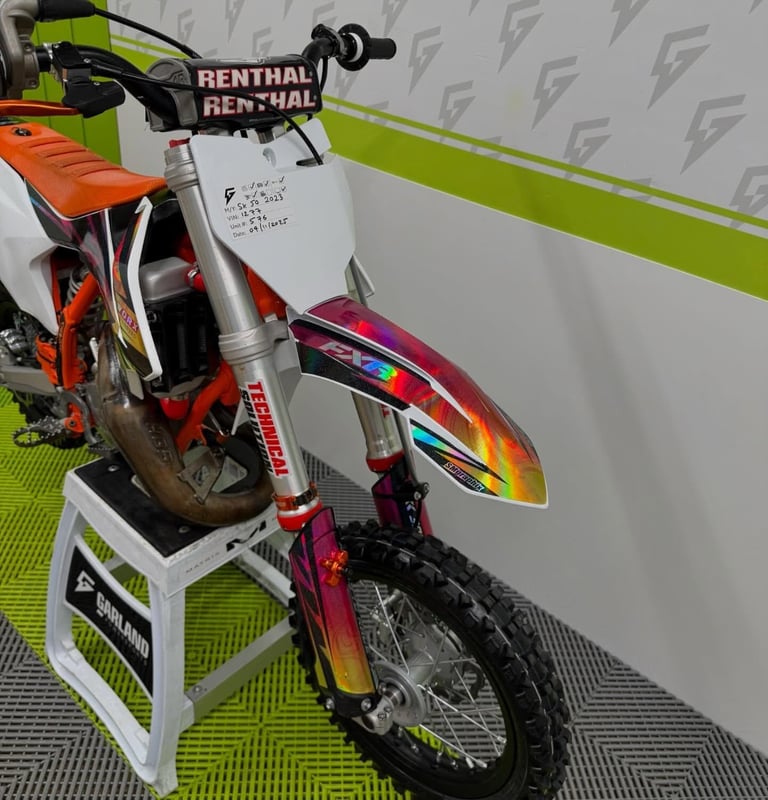 KTM SX 50 2023, HGS exhaust, VHM head