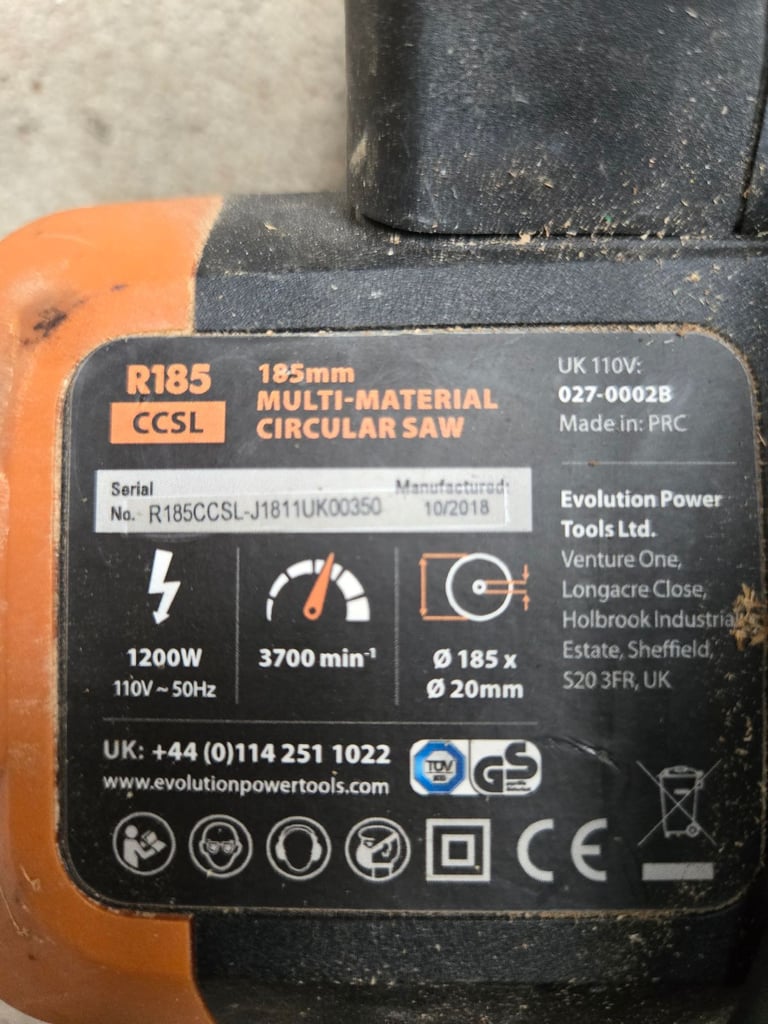 110v evo saw
