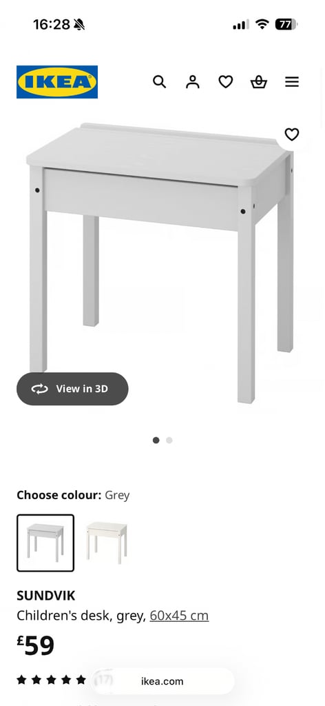 Kids IKEA Desk & Chair