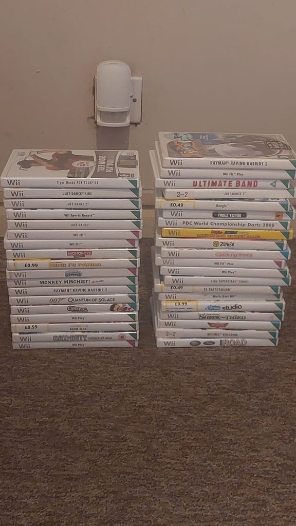 Nintendo wii X3 big bundle 