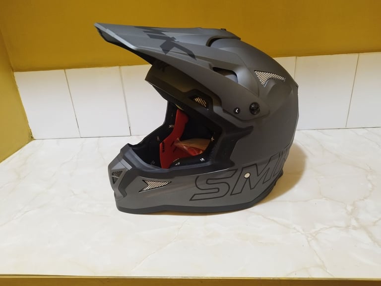 SMK Allterra - Solid Motocross Helmet (Large)