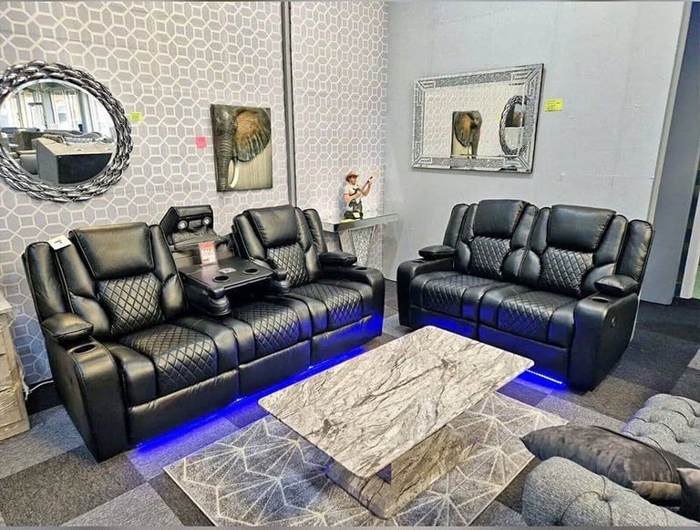 All Furniture Available - 2 Seater - 3 seater - 4 Seater - 5 seater - Recliner sofa - Cupholder 