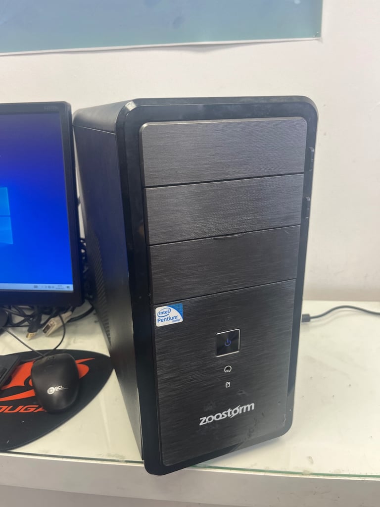 Full pc with Intel Pentium core 8gb ram 500gb hdd windows 10 pro , office 365 