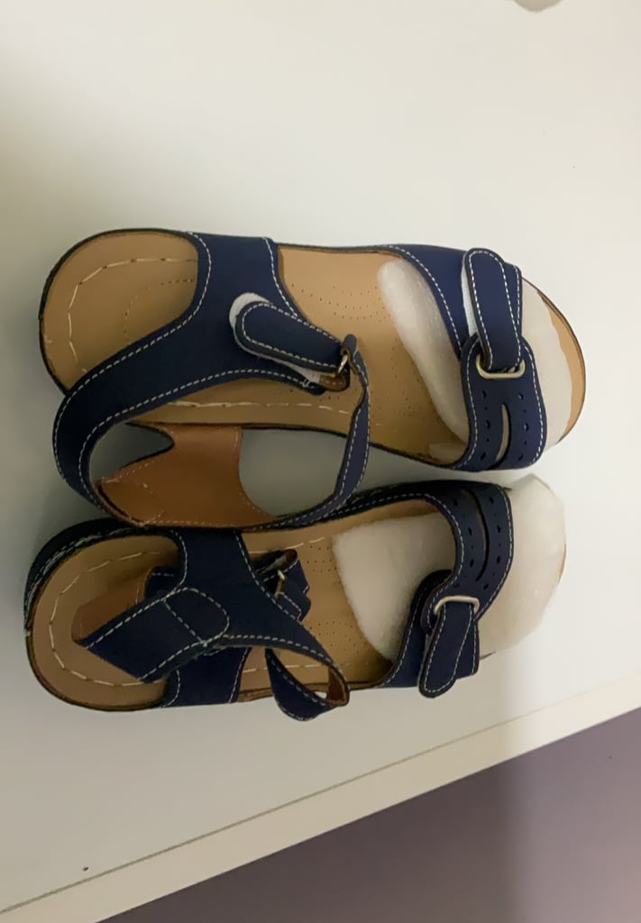 image for Blue sandals size 38 £4