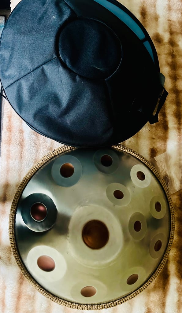 image for 432HZ Steel Hand Pan Instruments, Handpan Drum Sets D Minor Kurd 12 Notes