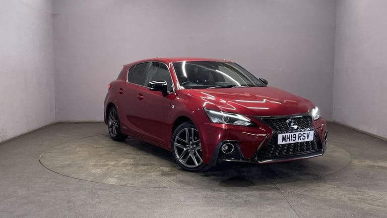 image for 2019 Lexus CT 1.8 200h F Sport Hatchback 5dr Petrol Hybrid E-CVT Euro 6 (s/s) (136 ps) Hatchback ...