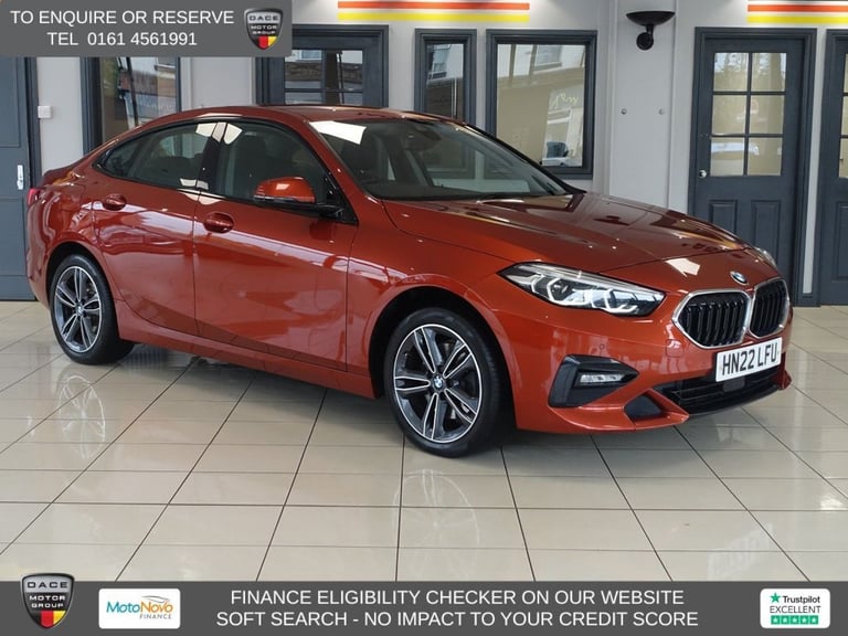2022 BMW 2 Series Gran Coupe 1.5 218i Sport (LCP) Saloon 4dr Petrol DCT Euro 6 (s/s) (136 ps) Sal...