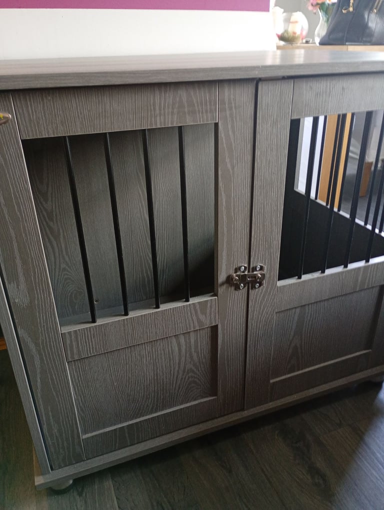 Dog cage.  