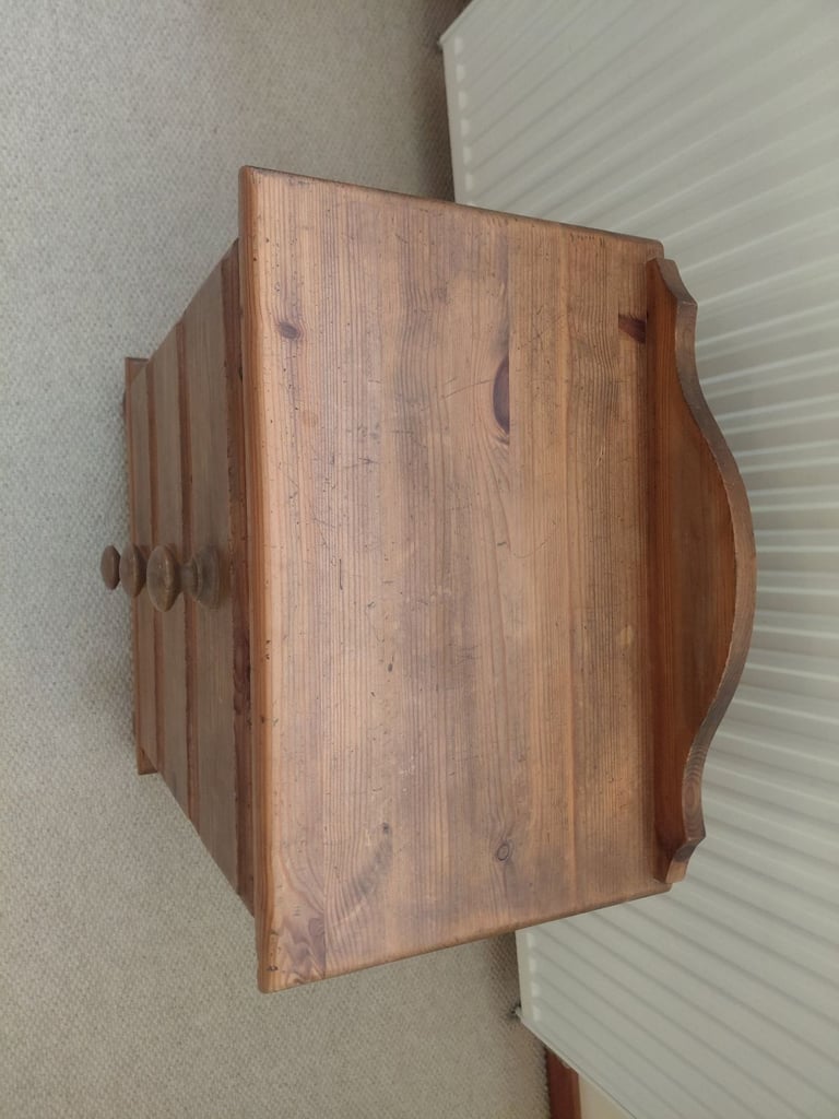 Bedside Cabinet Solid Pine