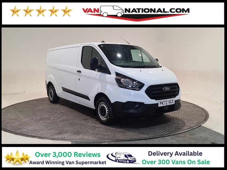 FORD TRANSIT CUSTOM 2.0 300 ECOBLUE LEADER P/V L2 H1 130 BHP LWB DIESEL