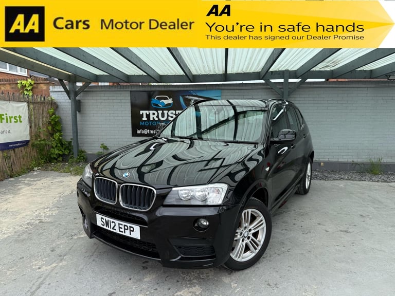 2012 BMW X3 2.0 20d M Sport Steptronic xDrive Euro 5 (s/s) 5dr ESTATE Diesel Automatic