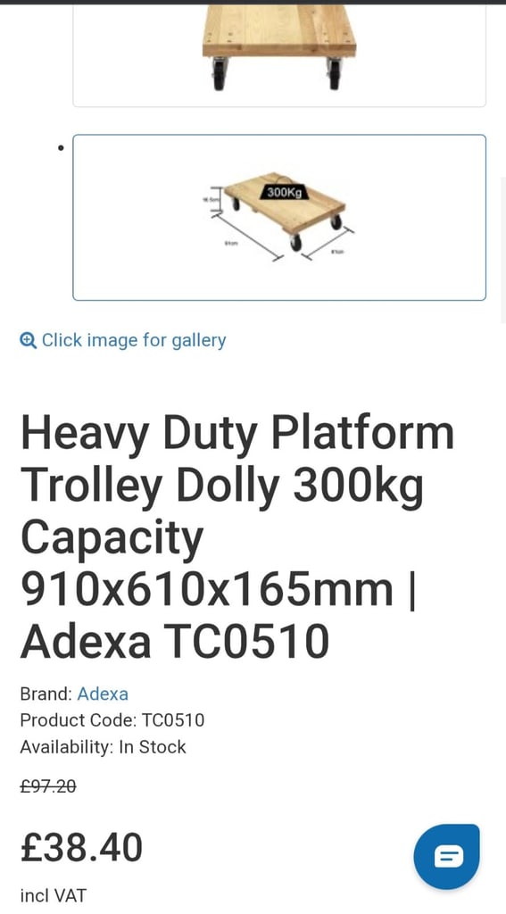 Platform trollies 