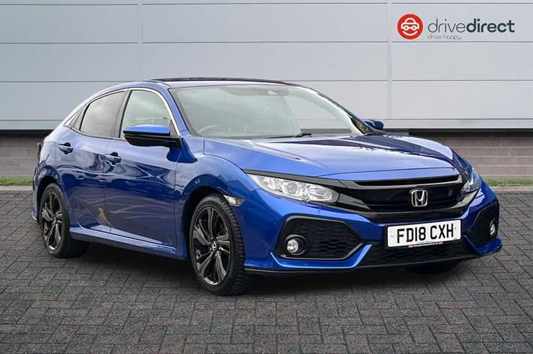 image for 2018 Honda Civic 1.0 VTEC Turbo SR Hatchback 5dr Petrol Manual Euro 6 (s/s) (126 ps) Hatchback Pe...
