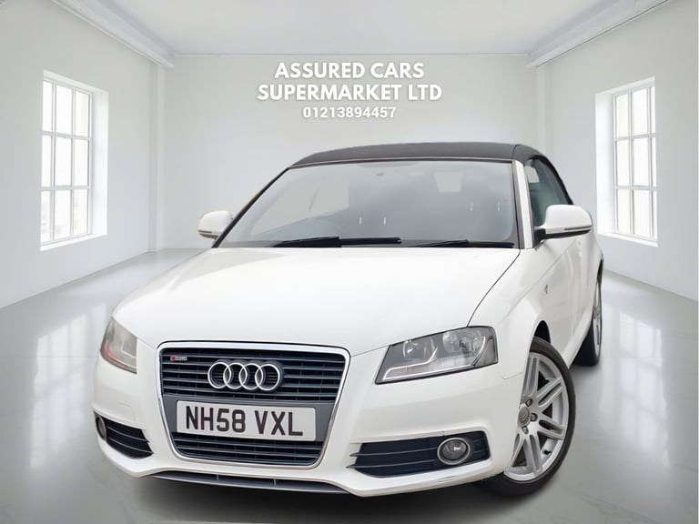 2008 Audi A3 1.8 T FSI S Line 2dr CONVERTIBLE PETROL Manual