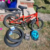 Kids Bike 16 inch Ridgeback plus accessories 