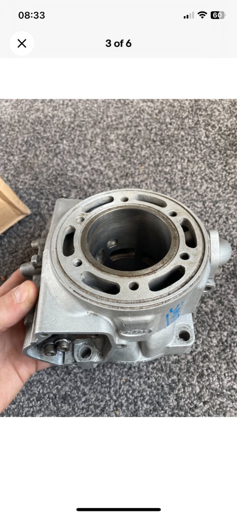 image for Ktm 250 91 cylinder with fresh rebore and brand new piston 