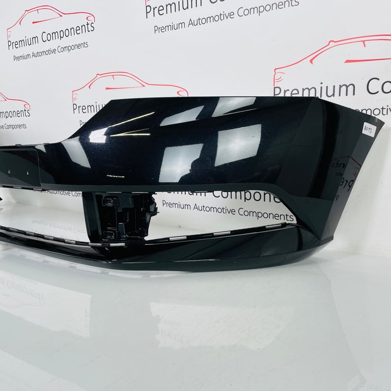 Skoda Fabia Front Bumper Genuine Black Mk3 Face Lift 2018 - 2022 [ao93]