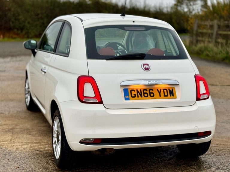 2016 Fiat 500 1.2 ECO Pop Star Euro 6 (s/s) 3dr Hatchback Petrol Manual