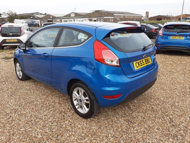 2015 Ford Fiesta 1.25 82 Zetec 3dr HATCHBACK PETROL Manual