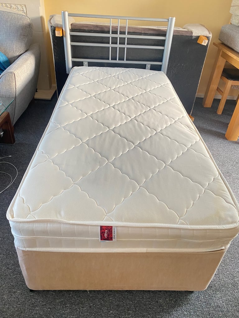 image for SINGLE BED + MATTRESS - DELIVERY AVAILABLE 