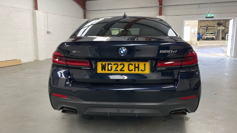 2022 BMW 5 Series 520d xDrive MHT M Sport 4dr Step Auto Diesel Saloon Saloon Diesel Automatic