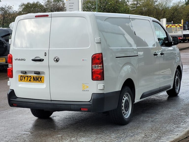 2022 Vauxhall Vivaro LWB Turbo D 2900 Dynamic  1.5ltr 100ps with Deadlocks, Twin Side Loading Do ...