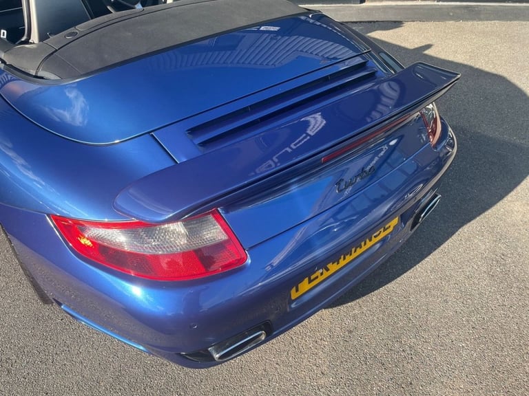 2007 57 PORSCHE 911 3.6 997 TURBO CABRIOLET 2DR PETROL TIPTRONIC S AWD (328 G/KM