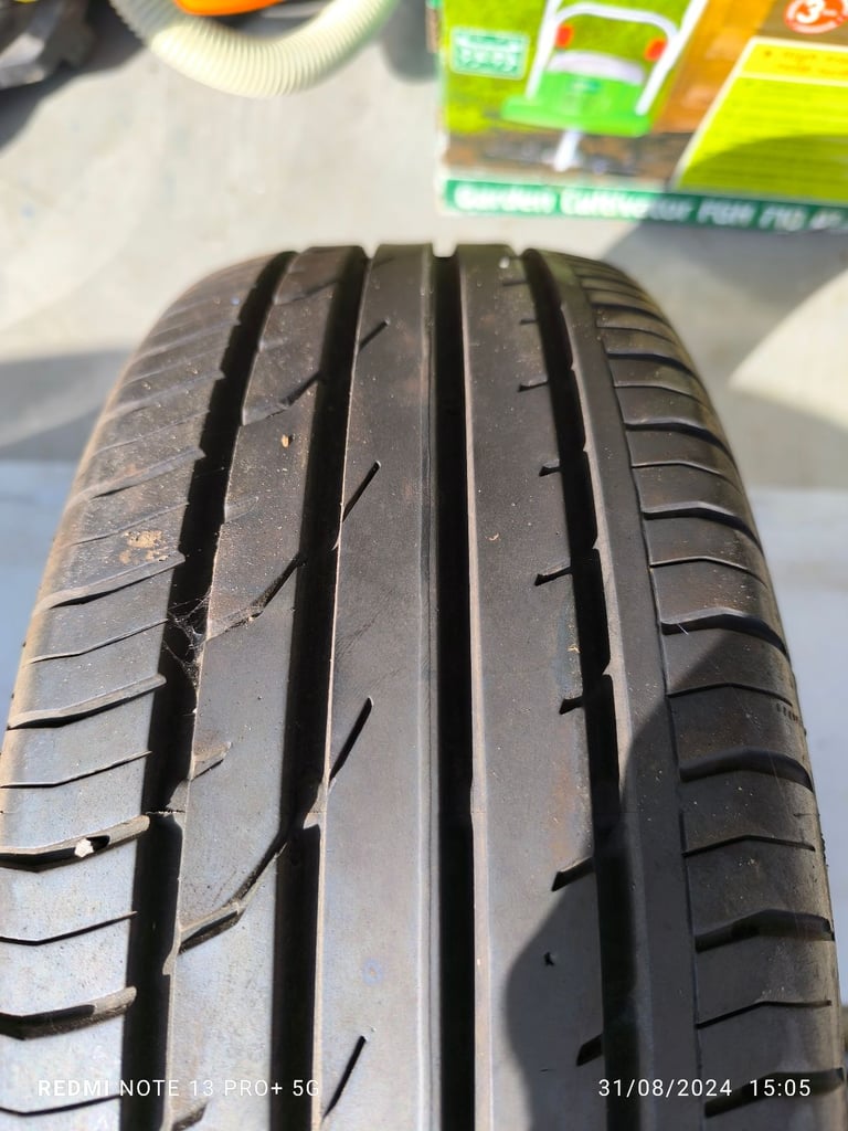 2 x Continental 195/50 R16 - Part worn