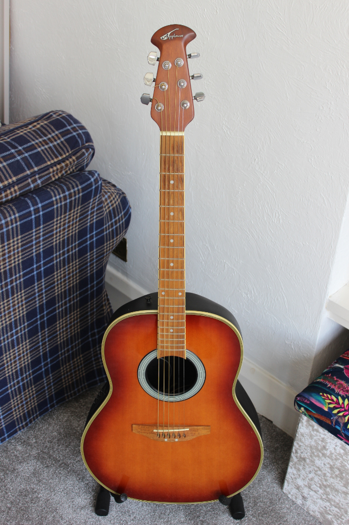 Applause by Ovation AE132 6-String Electro Acoustic Round Back