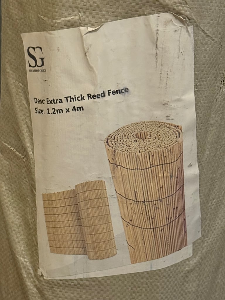 image for Extra Strong Reed Fence / Privacy Screen