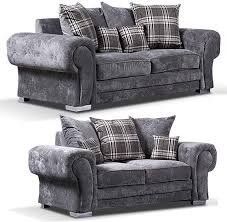 Brand New Verona Fabric Corner & 3+2 Seater Sofa Set - Delivery Across the UK