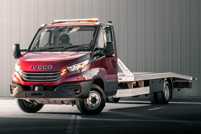 image for 2025 3.0 210BHP AUTO IVECO DAILY 7.2 TONNE RECOVERY TRUCK CAR TRANSPORTER 