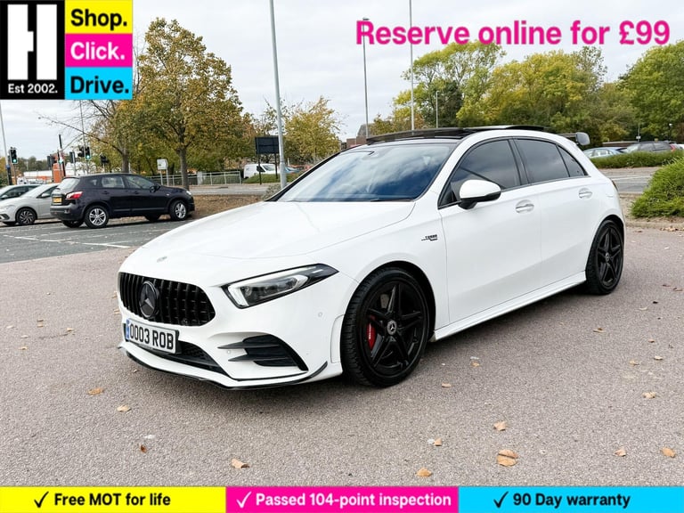  Mercedes-Benz A-Class 2.0 A35 AMG (Premium Plus) Hatchback 5dr Petrol SpdS DCT 4MATIC Euro 6 (s/...