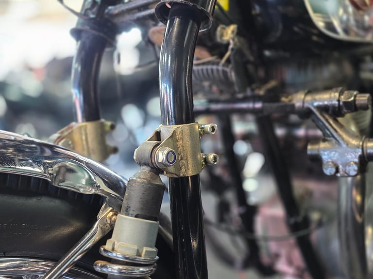 1969 BSA THUNDERBOLT 650 GARRARD WATSONIAN SIDECAR BARN FIND