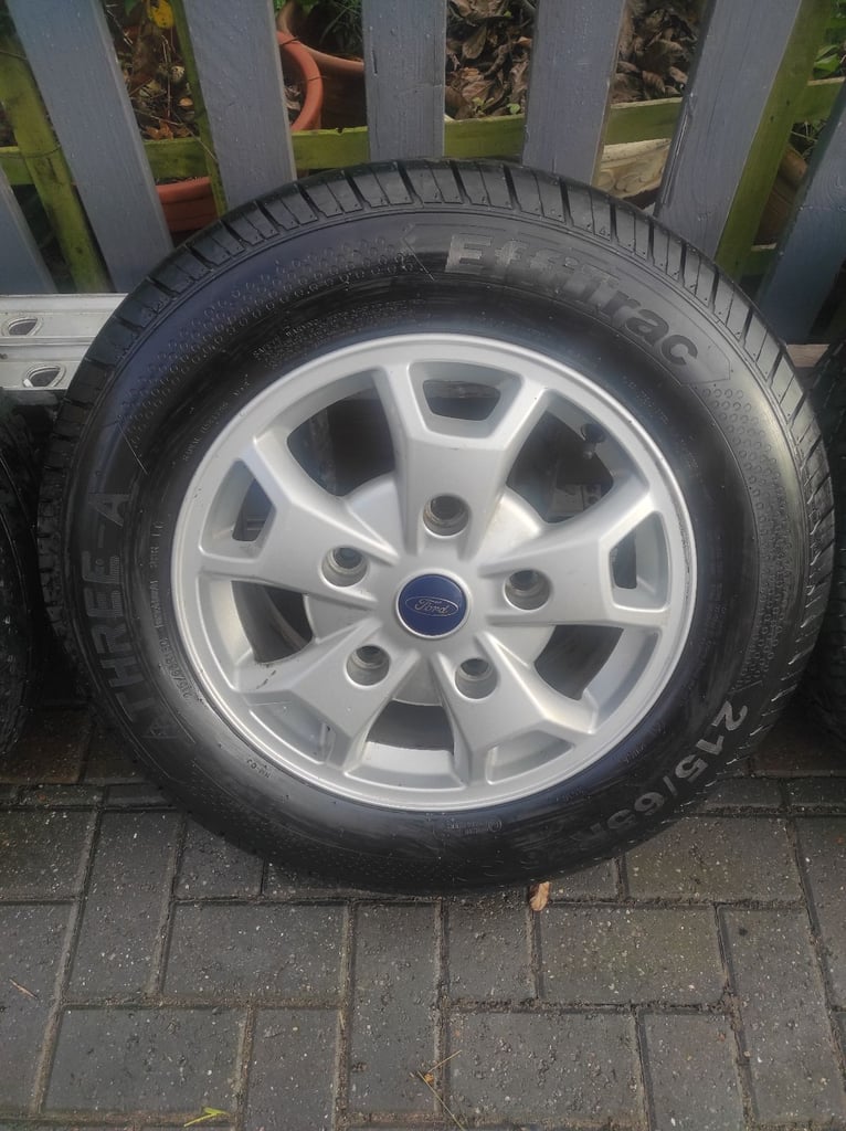 Wheels Ford transit custom alloys 