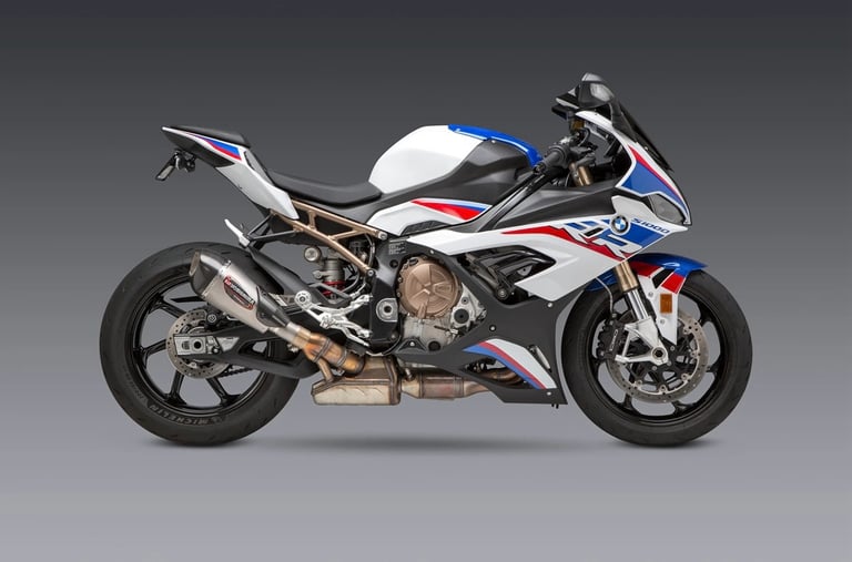 Yoshimura AT2 Alpha T Titanium Exhaust Slip On System Muffler For BMW S1000RR M1000RR 2019 - 2025