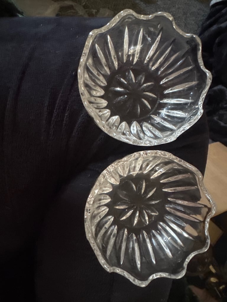 image for glass sugar bowl/dessert bowl 