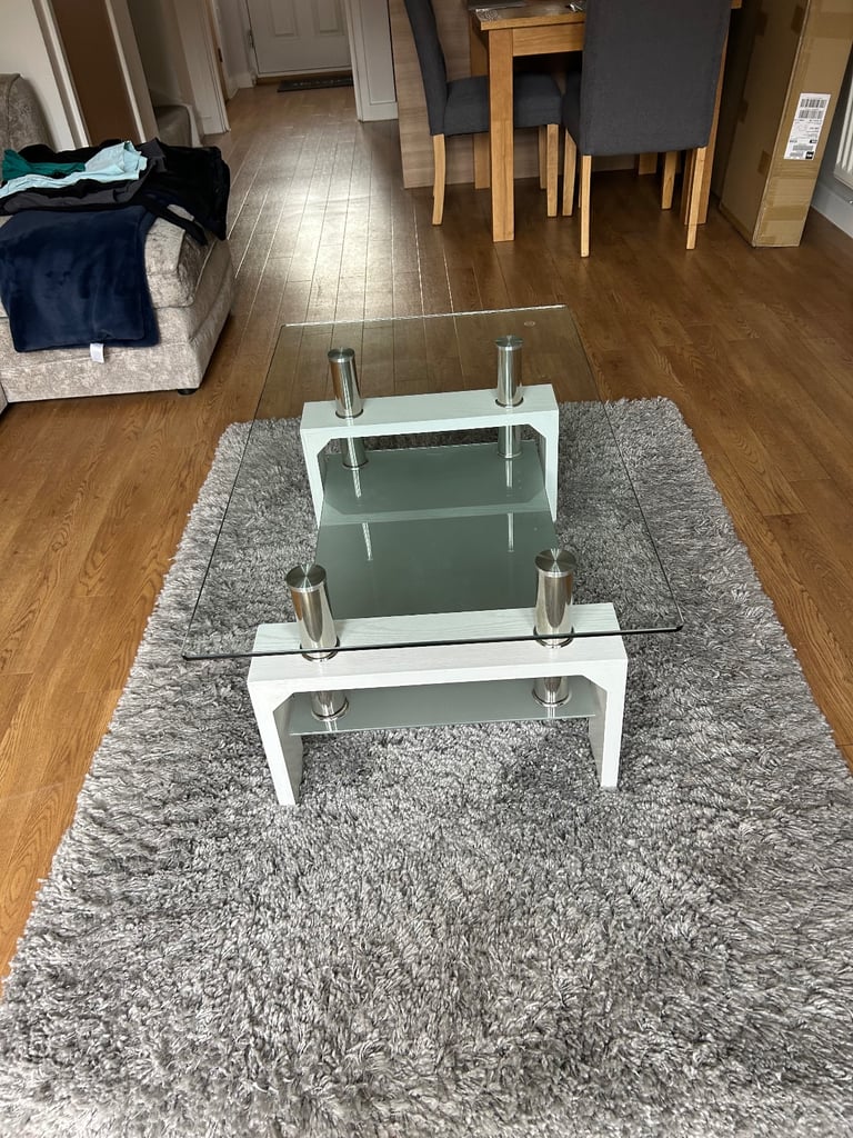 Glass coffee Table.