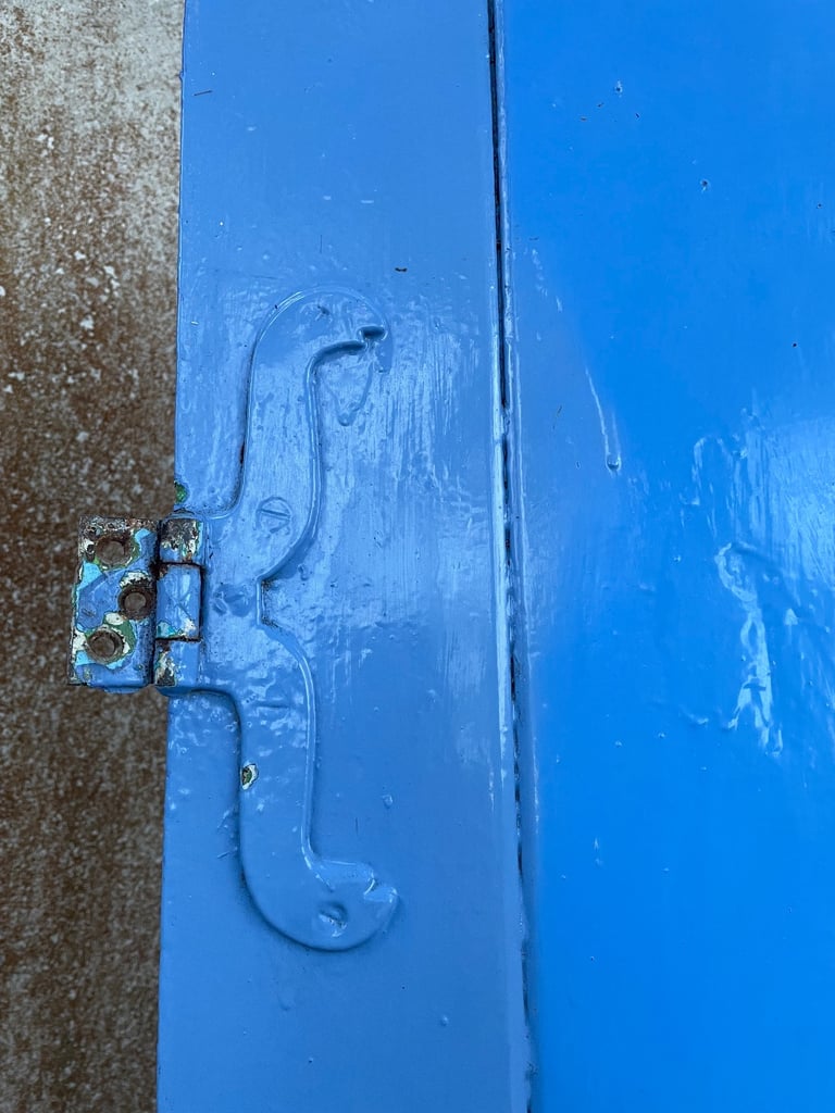 Reclaimed Doors, Painted Ledge & Brace Doors