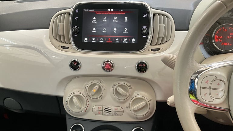 2017 Fiat 500 1.2 Lounge 3dr HATCHBACK Petrol Manual