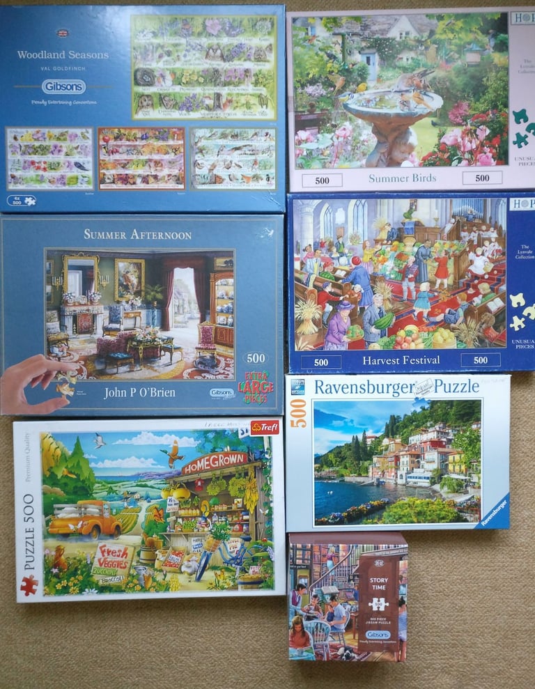 image for 500 piece puzzles 