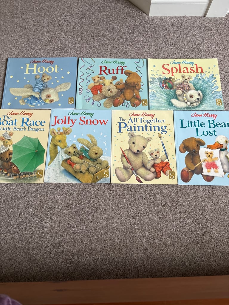 image for Seven classic Jane Hissey books