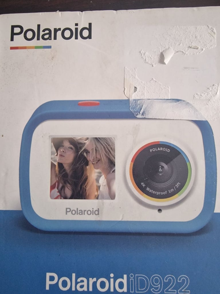 New Polaroid ID922 streaming action camera