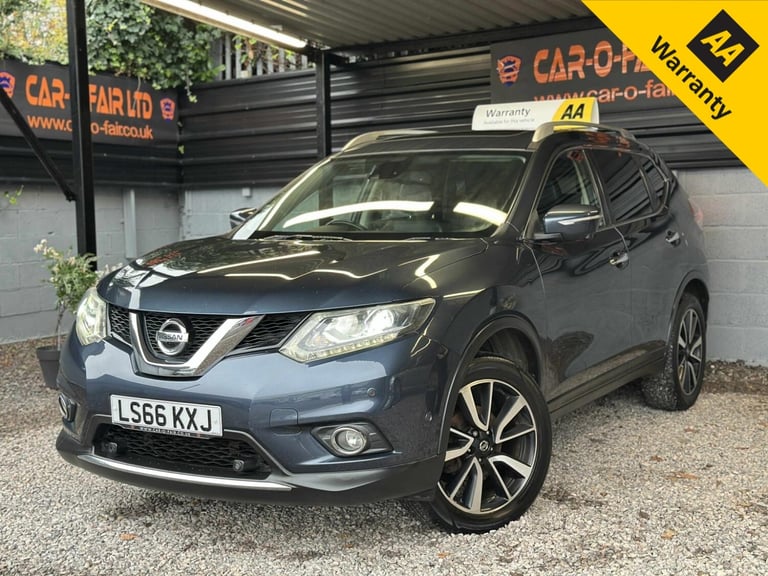NISSAN X-TRAIL 1.6 dCi Tekna Blue Manual Diesel 2016+SAT-NAV+360 CAMERA+PAN-ROOF