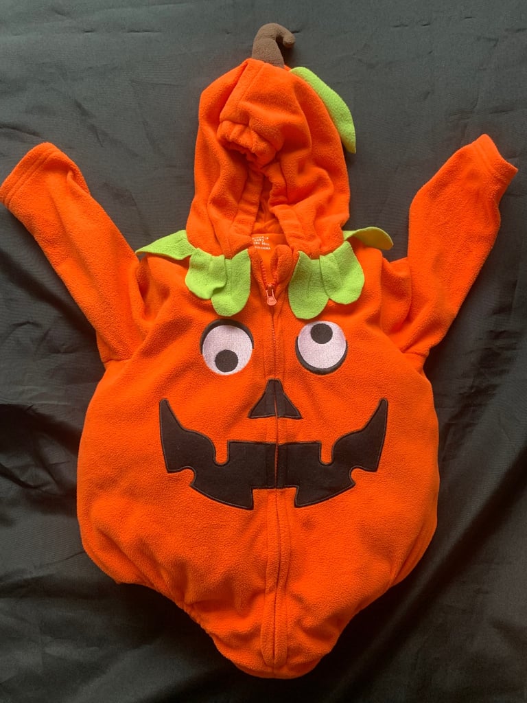 Halloween Baby & Small Dog Pumpkin Costumes 