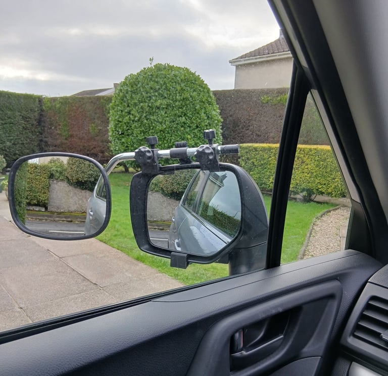 Extended Towing Mirrors