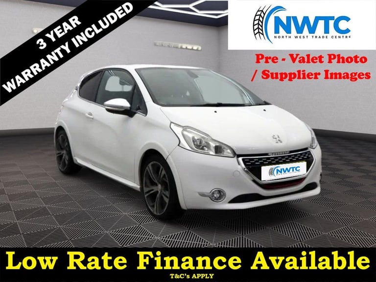 2014 Peugeot 208 1.6 THP GTi 3dr HATCHBACK PETROL Manual
