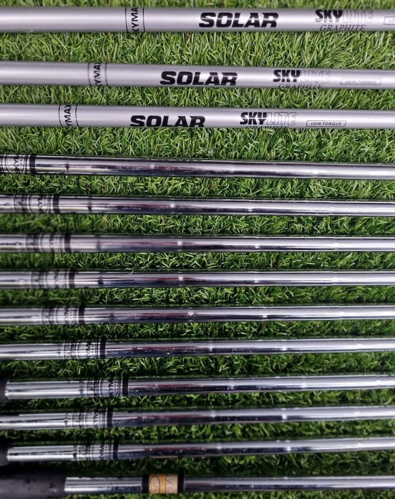 SKYMAX 3-SW, woods 1-3-5, Vantage soft-face putter, SKYMAX trolley bag & EXTRA's